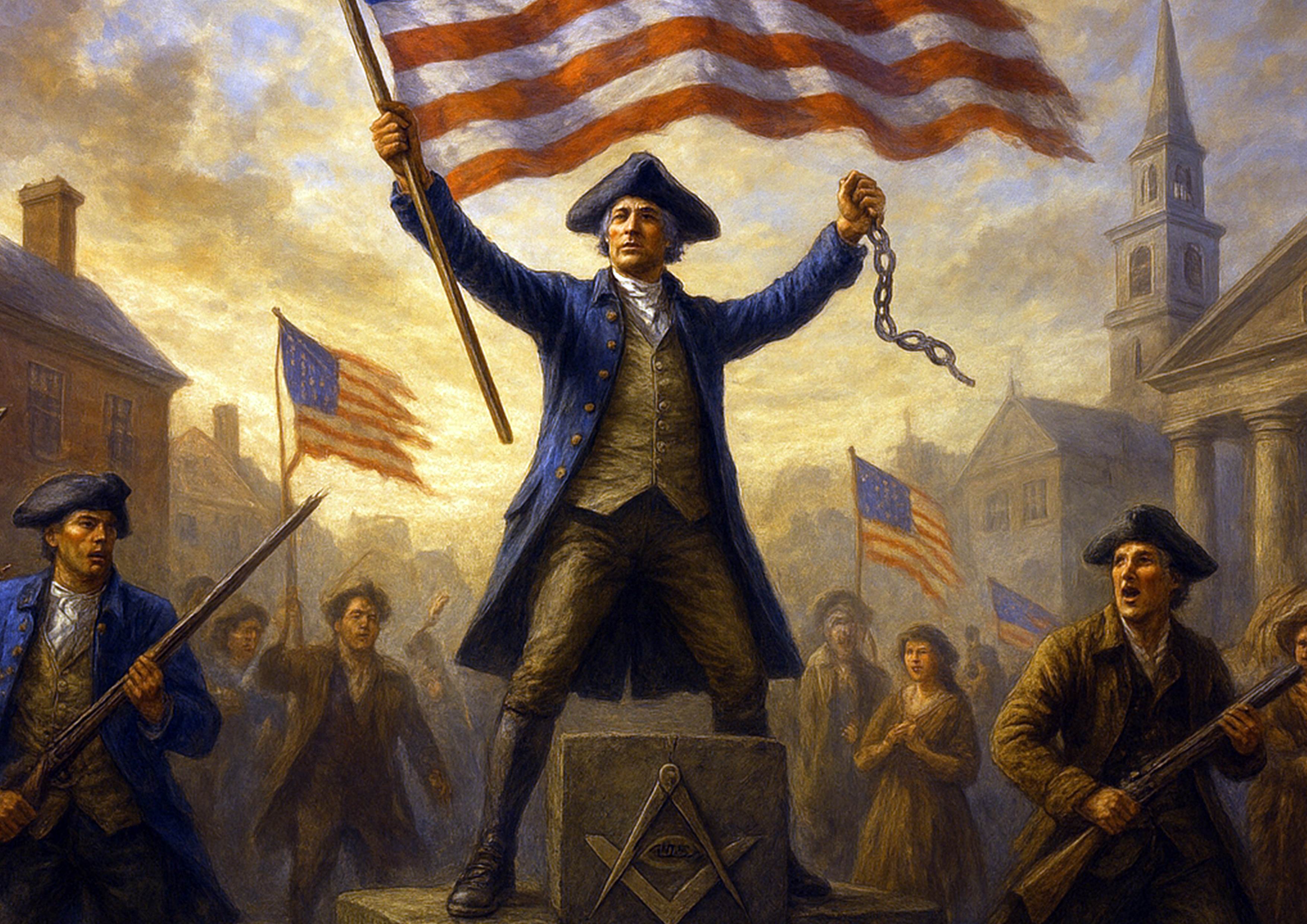 انقلاب آمریکا؛ رهایی فراماسونها